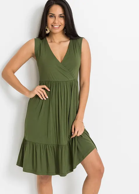 Abito in jersey di misto viscosa, bonprix