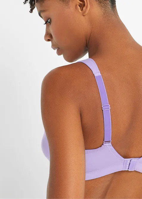 Reggiseno senza ferretto con cotone (pacco da 3), bonprix