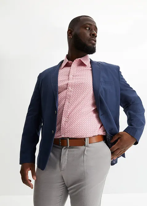 Giacca elegante in misto lino, regular fit, bonprix