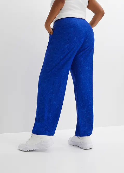 Pantaloni a palazzo in viscosa fluente, bonprix