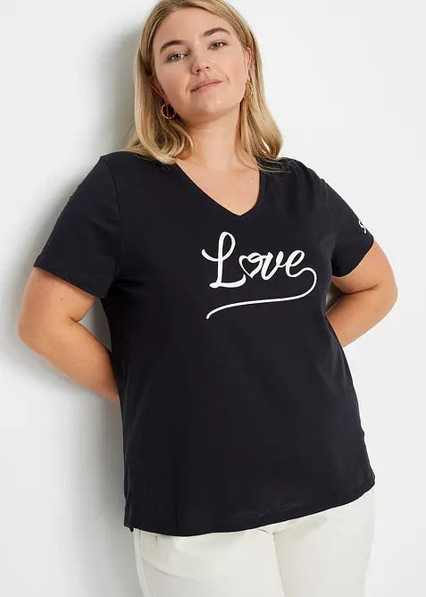 Maglia con stampa, bonprix