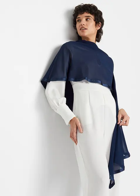 Stola con dettaglio in fine satin, bonprix