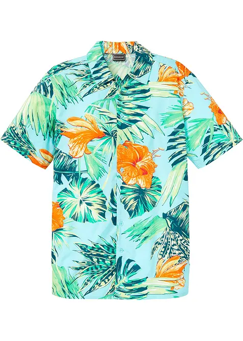 Camicia a maniche corte in puro cotone, bonprix