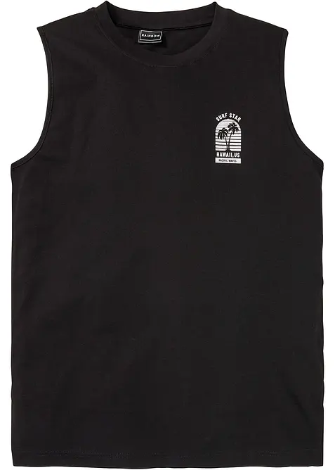 Canotta in puro cotone, loose fit, bonprix