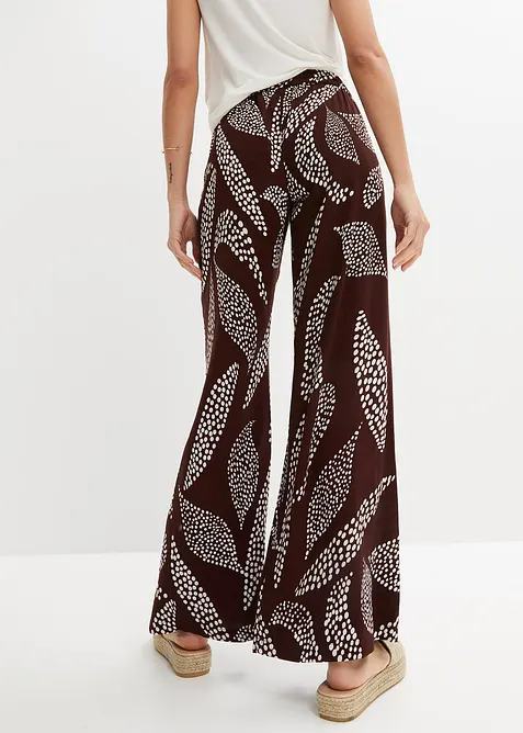 Pantaloni larghi in viscosa fluida, bonprix