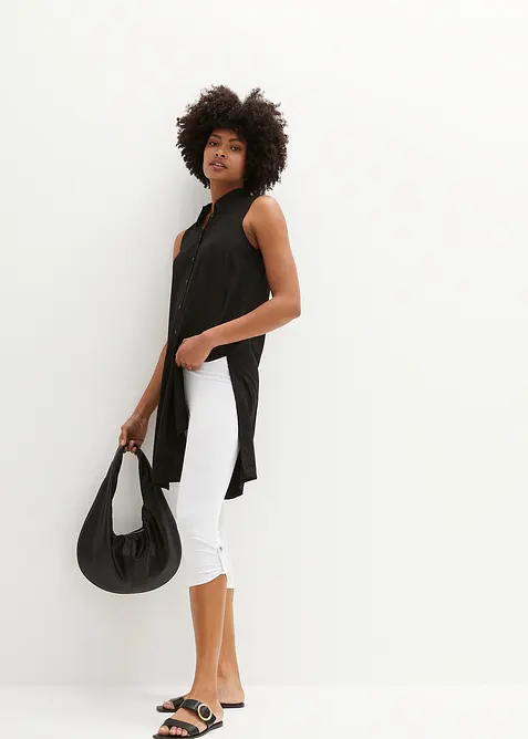 Leggings a pinocchietto in cotone biologico, bonprix