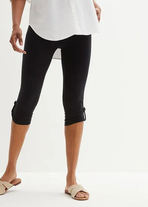Leggings a pinocchietto in cotone biologico, bonprix