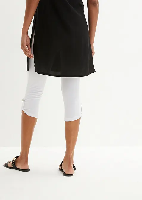 Leggings a pinocchietto in cotone biologico, bonprix