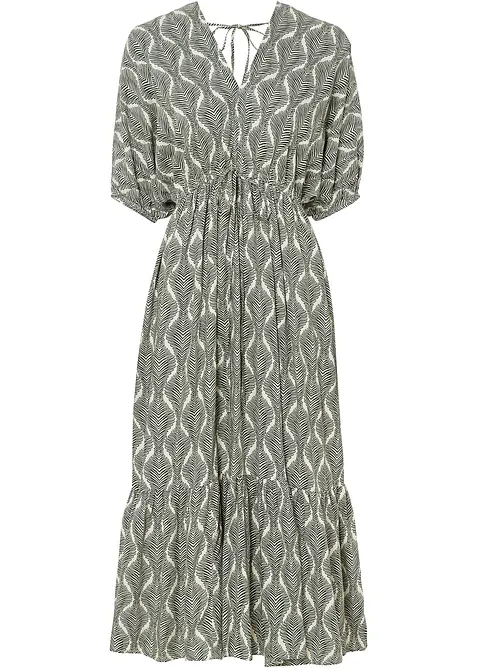 Abito midi in viscosa fluente, bonprix