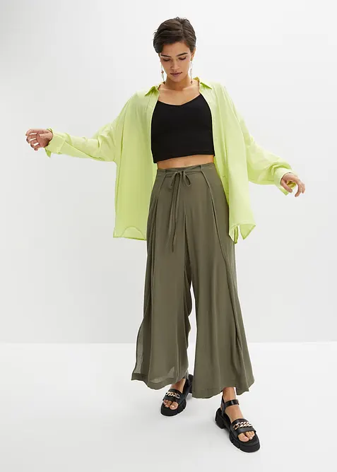 Pantaloni in viscosa fluente, bonprix