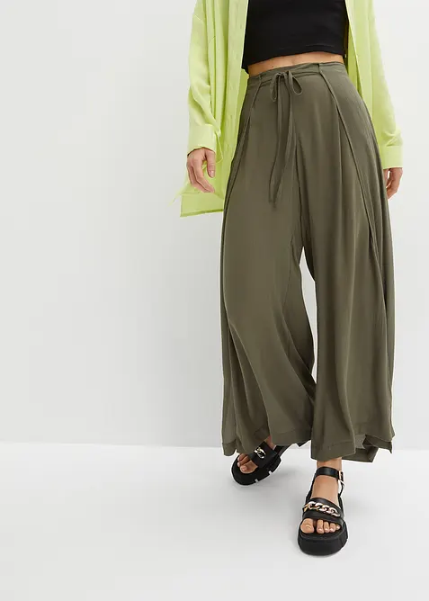 Pantaloni in viscosa fluente, bonprix