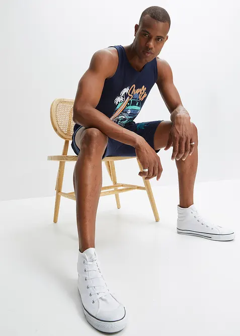 Canotta (pacco da 2) in puro cotone biologico, bonprix