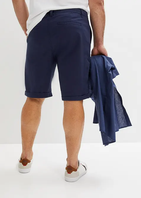 Bermuda in fresco misto lino, regular fit, bonprix
