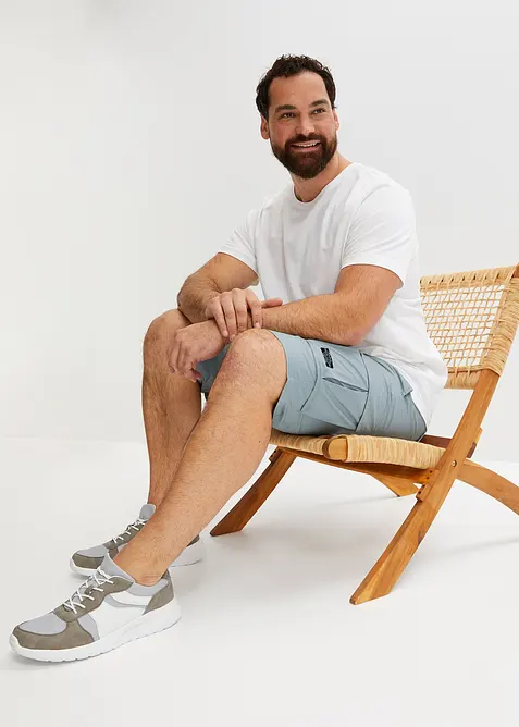 Bermuda cargo con elastico in vita, regular fit, bonprix