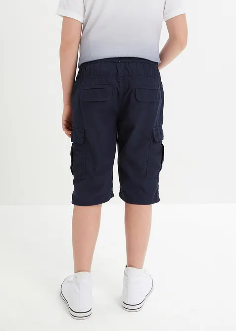 Bermuda cargo in puro cotone, regular fit, bonprix