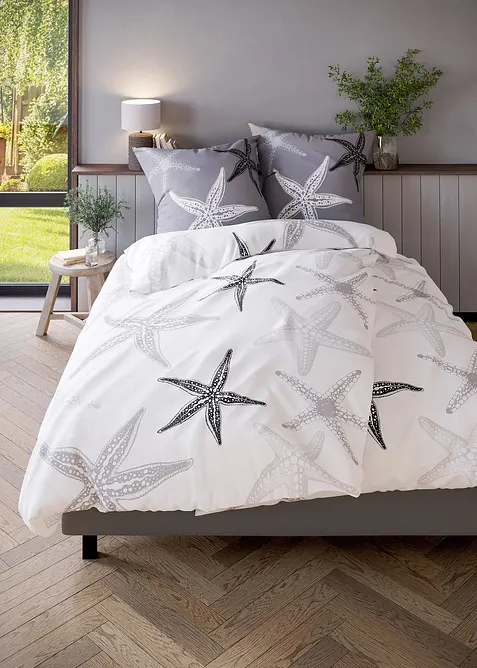 Biancheria da letto in misto cotone, bonprix