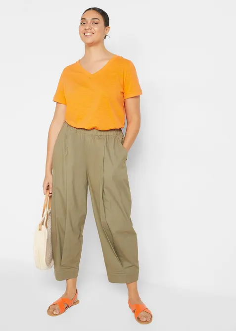 T-shirt in puro cotone, bonprix