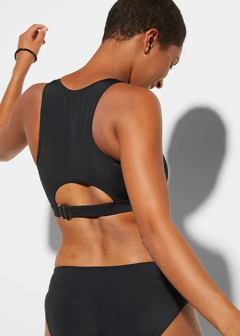 Reggiseno bikini a bustier con sottoseno regolabile, bonprix