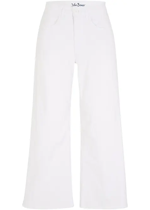 Jeans cropped wide fit, bonprix