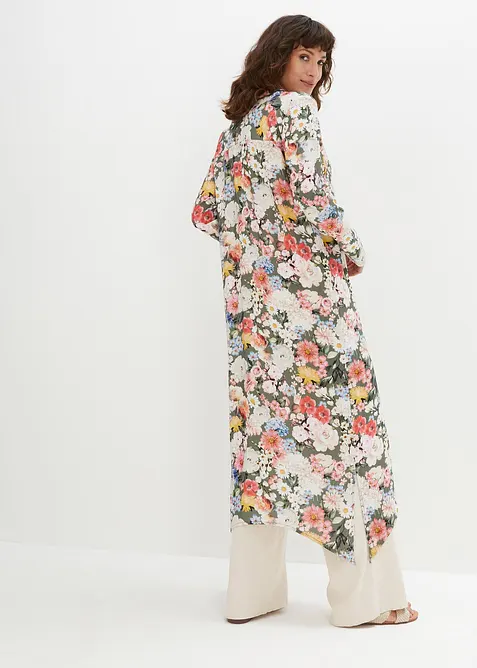 Camicia lunga in viscosa fluente, bonprix