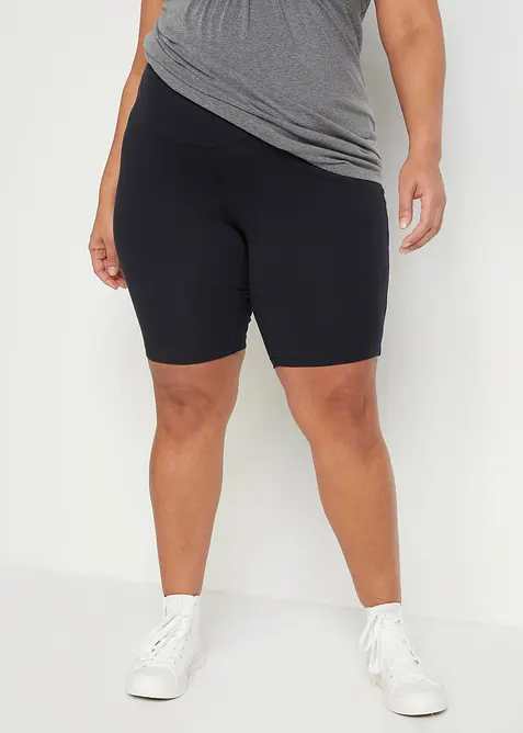 Pantaloncini pr&eacute;maman in cotone biologico (pacco da 2), bonprix