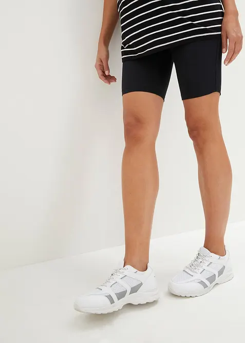 Pantaloncini prémaman in cotone biologico (pacco da 2), bonprix