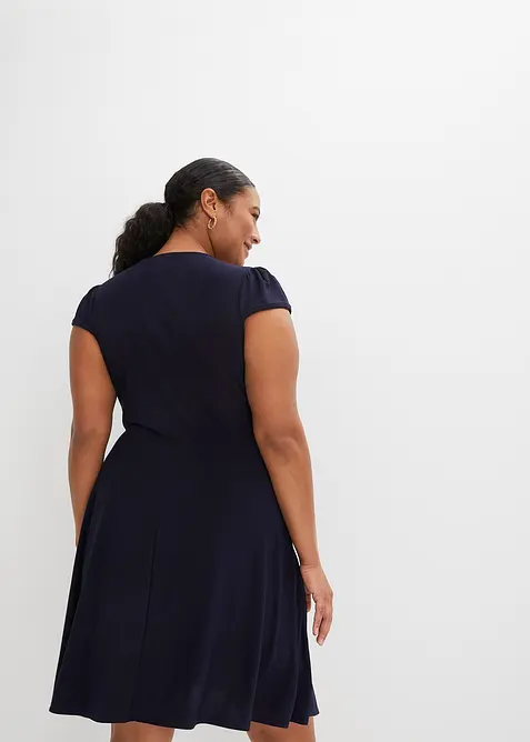 Abito di jersey con fibbia decorativa, bonprix