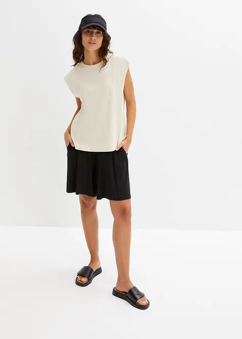 Maglia oversize in puro cotone biologico, bonprix