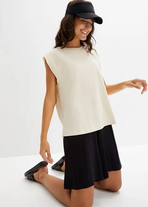 Maglia oversize in puro cotone biologico, bonprix