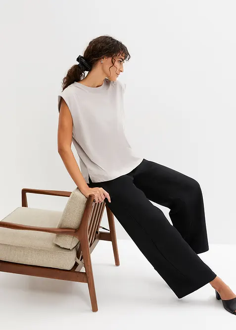 Maglia oversize in puro cotone biologico, bonprix