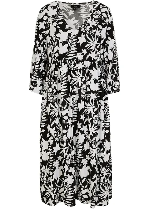 Abito midi in viscosa fluente, bonprix