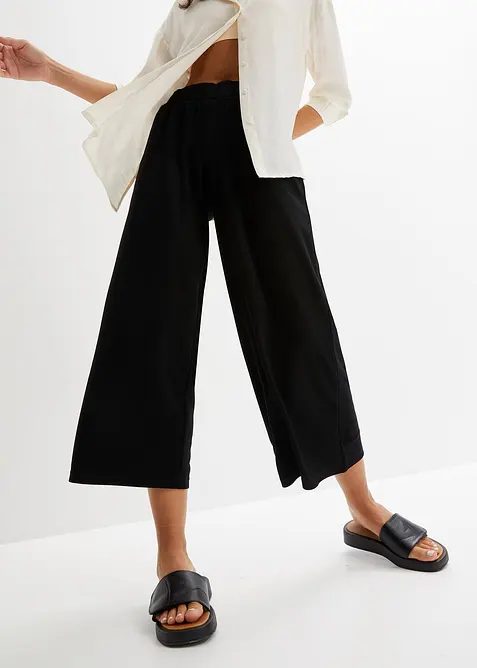 Pantaloni in jersey con comodo elastico in vita, bonprix