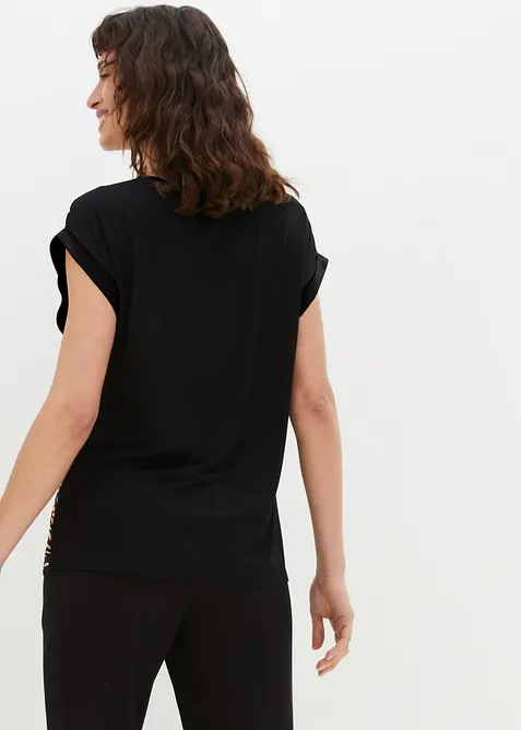 Maglia con effetto patchwork, bonprix