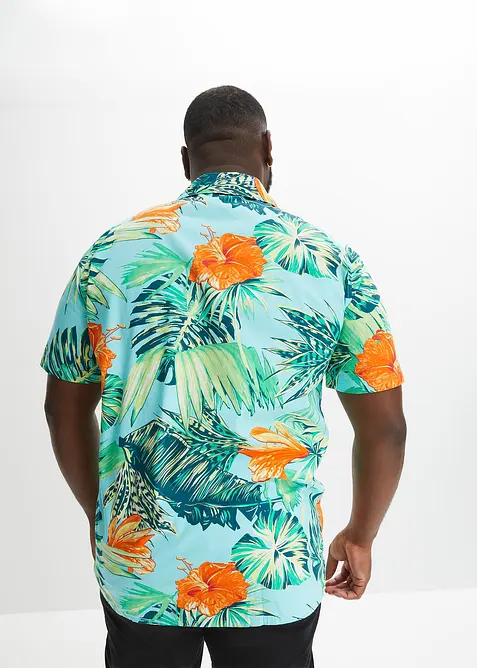 Camicia a maniche corte in puro cotone, bonprix