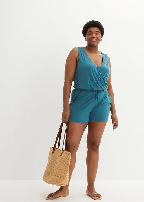 Tuta in jersey di viscosa morbida, bonprix