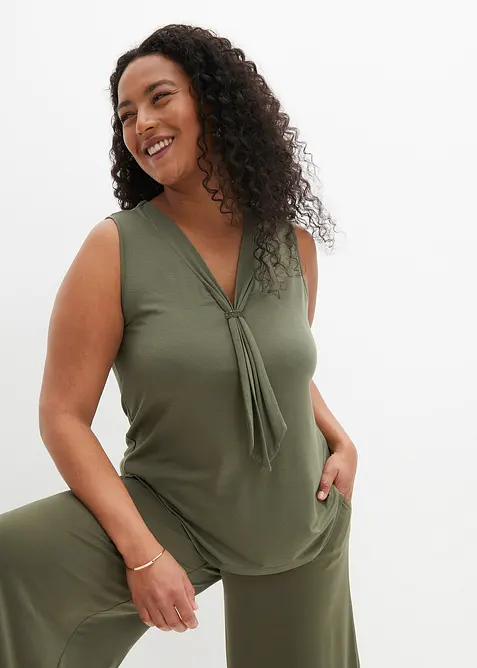 Top con fiocco, bonprix