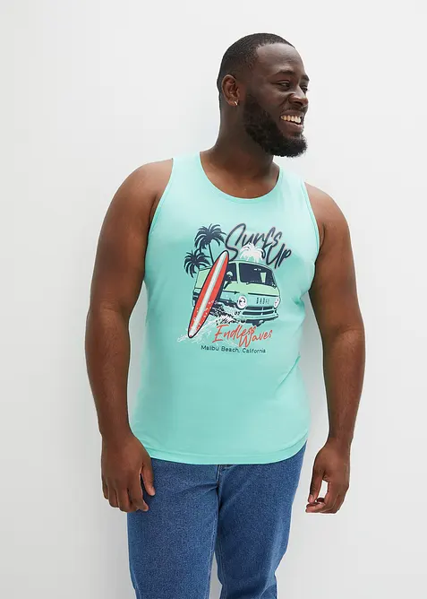 Canotta (pacco da 2) in puro cotone biologico, bonprix