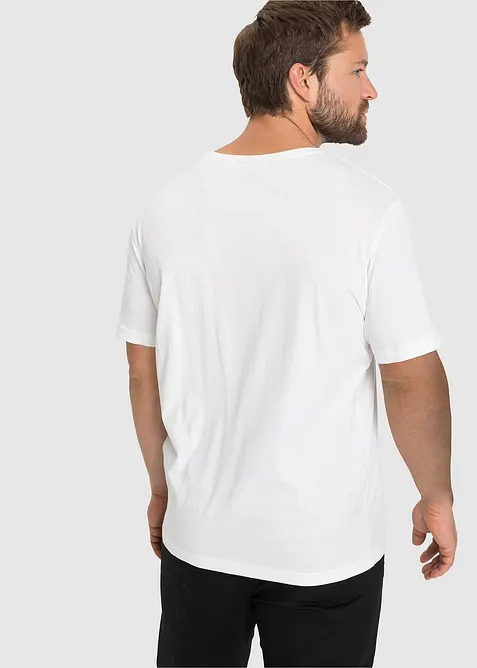 T-shirt con scollo a V (pacco da 5), bonprix