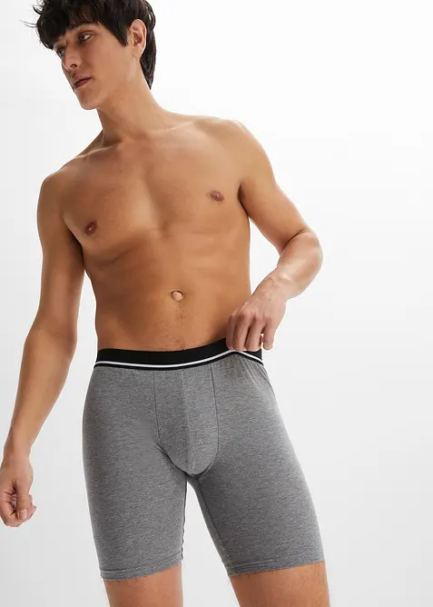 Boxer aderenti lunghi (pacco da 3), bonprix