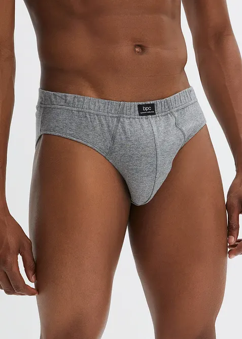 Slip alto in cotone (pacco da 5), bonprix