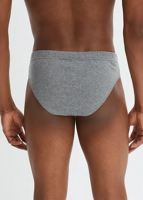 Slip alto in cotone (pacco da 5), bonprix