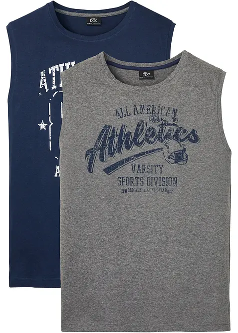 Canotta in puro cotone (pacco da 2), bonprix