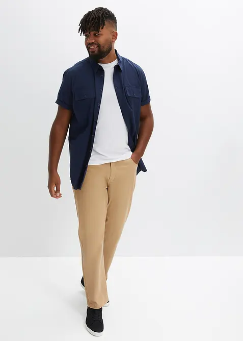 Camicia a maniche corte in puro cotone, bonprix