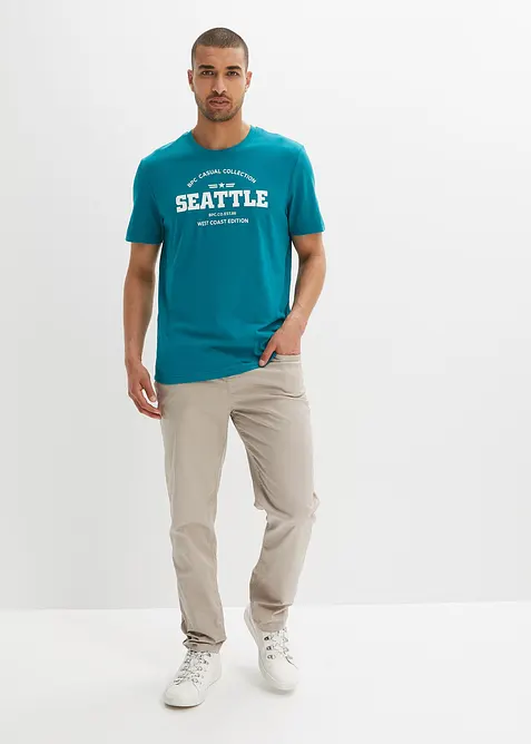 T-shirt in puro cotone (pacco da 2), bonprix