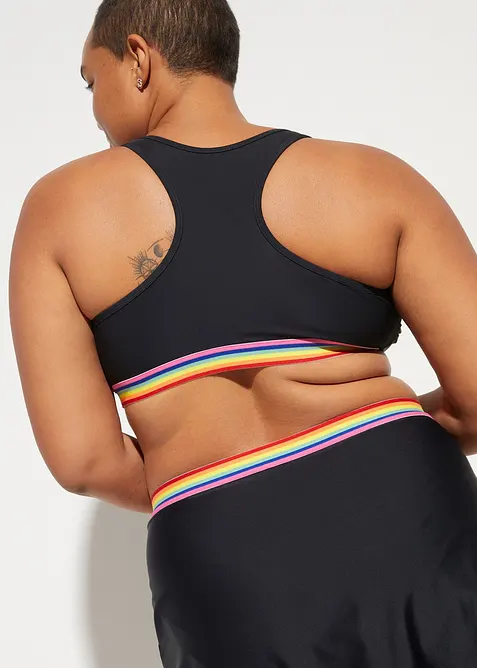 Reggiseno bustier con effetto modellante leggero, bonprix