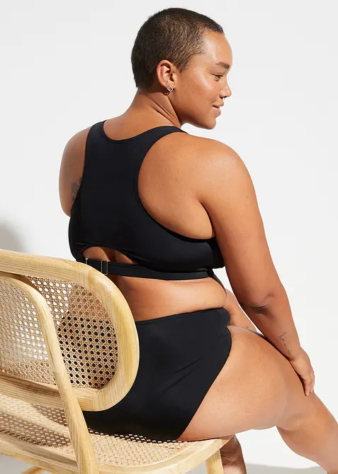 Reggiseno bikini a bustier con sottoseno regolabile, bonprix