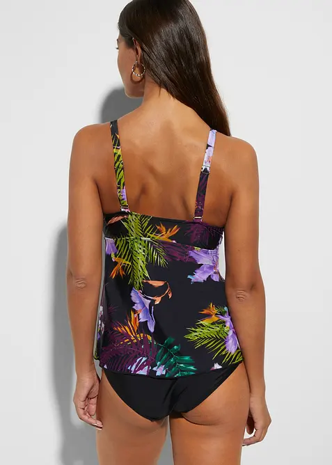 Tankini con scollatura a V (set 2 pezzi), bonprix