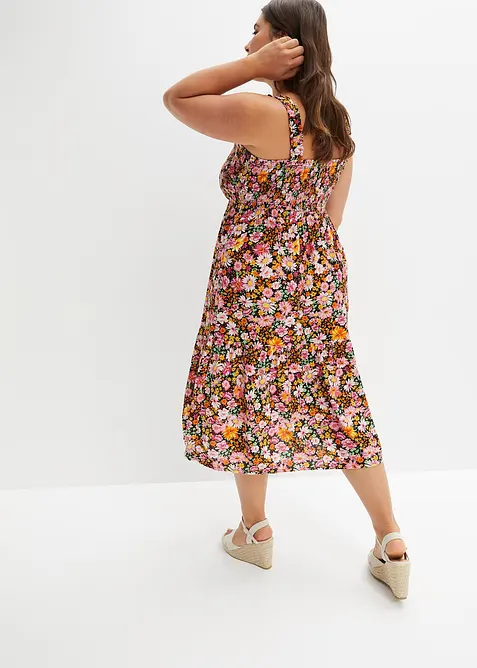 Abito midi fantasia, bonprix