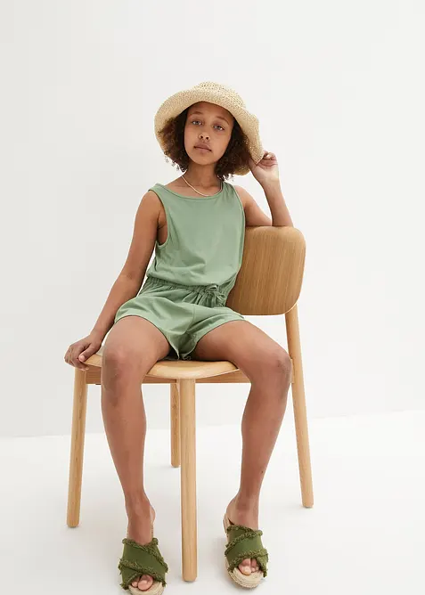 Tuta in jersey di puro cotone, bonprix