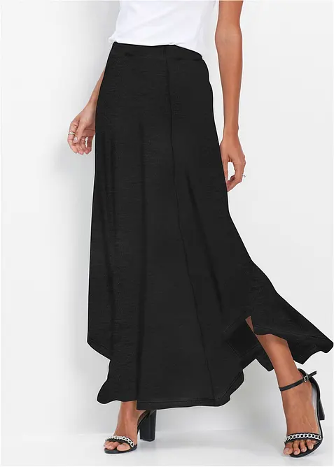 Gonna in jersey di misto viscosa, bonprix